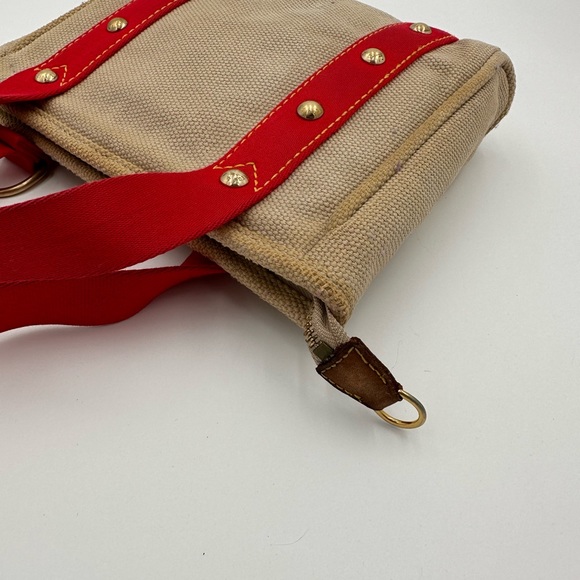 LOUIS VUITTON LV Tote Bag Antigua Cabas PM Beige Canvas - Picture 15 of 15